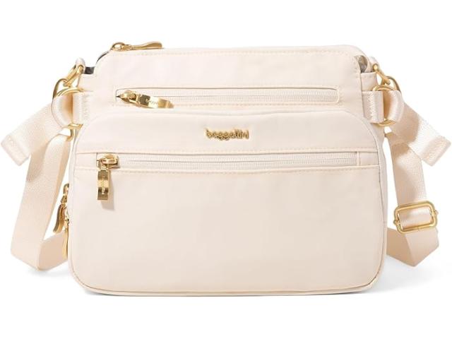 (取寄) バッガリーニ レディース マレ クロスボディ Baggallini women Marais Crossbody Coconut Twill