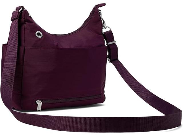 (取寄) バッガリーニ レディース セキュアテックス アンチ-シーフ フリー タイム クロスボディ Baggallini women Securtex Anti-Theft Free Time Crossbody Mulberry