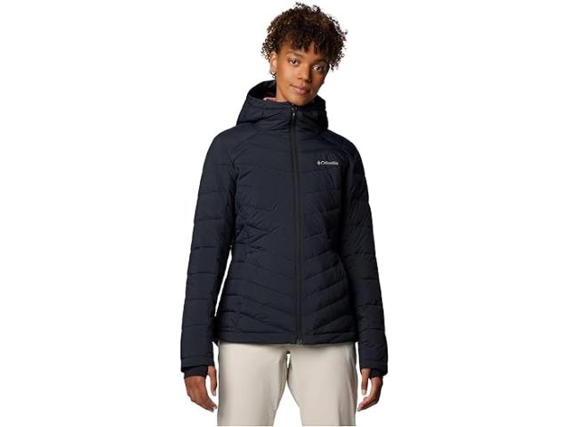 (取寄) コロンビア レディース ジョイ ピーク リ フーデット ジャケット Columbia women Joy Peak II Hooded Jacket Black