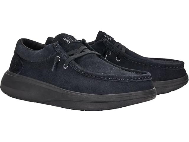 (取寄) ヘイ デュード メンズ ウォーリー コンファ スエード Hey Dude men Hey Dude Wally COMF Suede Blackの通販は