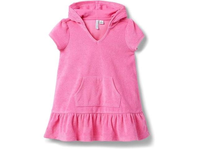 (取寄) ジャニー アンド ジャック ガールズ フーデット スイム カバー-アップ (トドラー/リトル キッド/ビッグ キッド) Janie and Jack girls Hooded Swim Cover-Up (Toddler/Little Kid/Big Kid) Pink