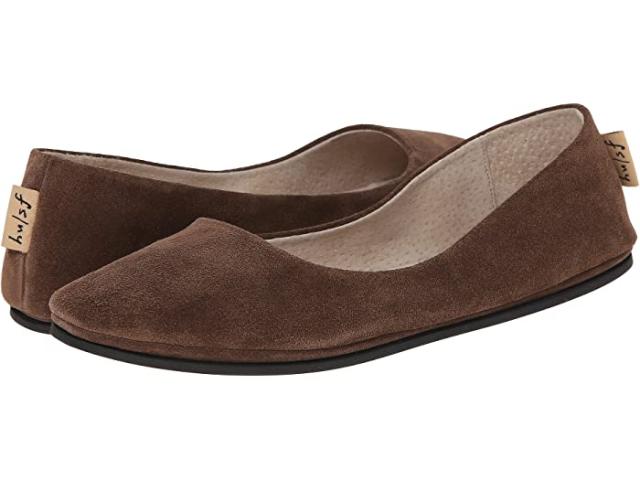 (取寄) フレンチ ソール レディース スループ フラッツ French Sole women  Sloop Flat Chocolate Suede