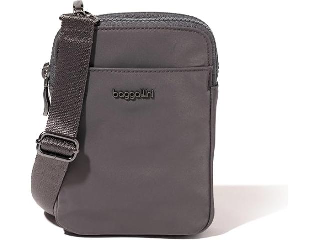 (取寄) バッガリーニ レディース モダン テイク トゥー Rfid クロスボディ Baggallini women Baggallini Modern Take Two RFID Crossbody Smoke Twillの通販は 17,982円