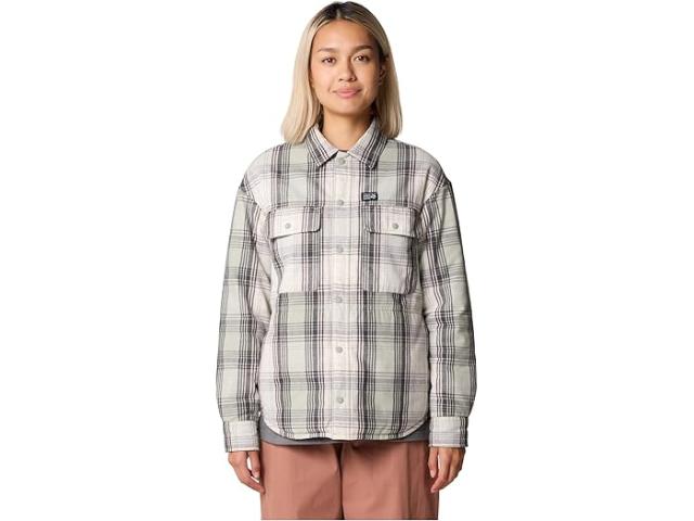 (取寄) マウンテンハードウェア レディース インサレーテッド フランネル シャケット Mountain Hardwear women Mountain Hardwear Dolores Insulated Flannel Shacket White Sage Starlights Plaidの通販は