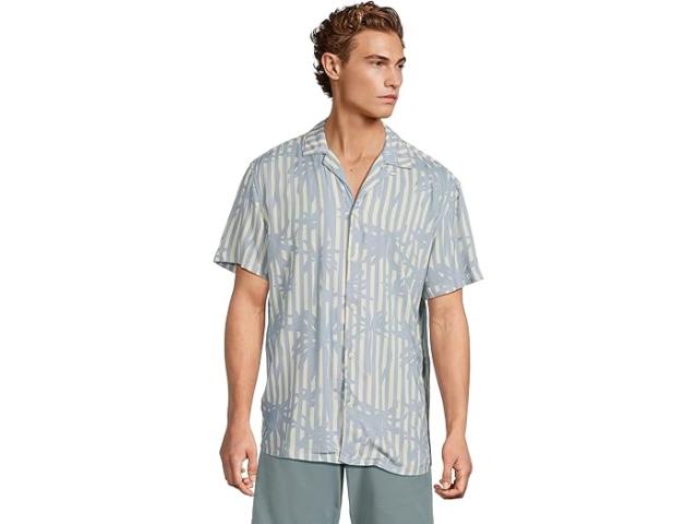 (取寄) チャビーズ メンズ ザ クール カバナ (レーヨン サンデイ Chubbies men The Cool Cabana (Rayon Sunday Shirt) Dusty Blue