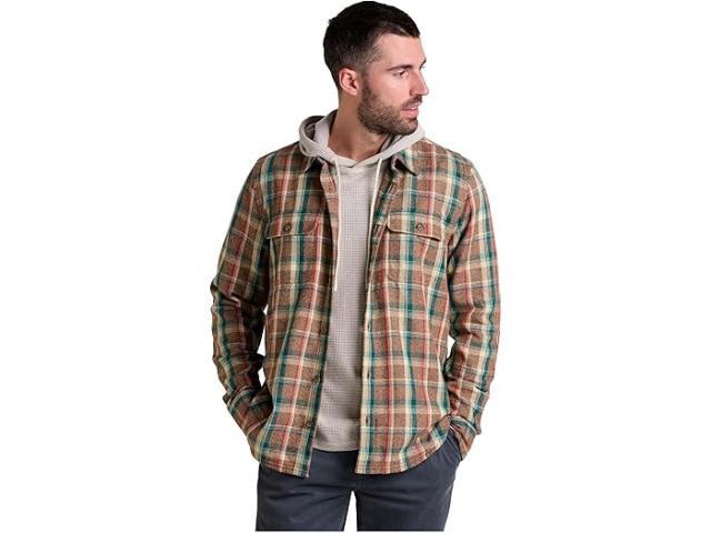 (取寄) トードアンドコー メンズ ランチェロ ロング スリーブ シャツ Toad&Co men Ranchero Long Sleeve Shirt Chestnut II