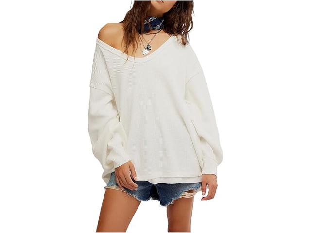 (取寄) フリーピープル レディース コースト 2 コースト サーマル Free People women Coast 2 Coast Thermal Clean Ivory