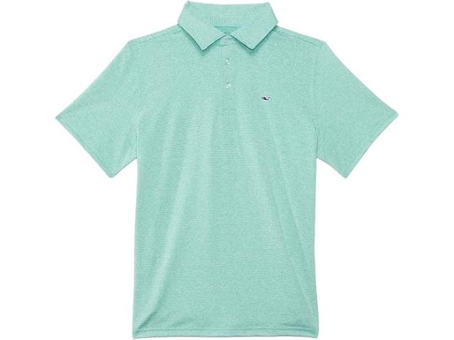 (取寄) ヴィンヤードヴァインズ キッズ ボーイズ ST. ジーン ストライプ サンカティ ポロ (トドラー/リトル キッズ/ビッグ キッズ) Vineyard Vines Kids boys St. Jean Stripe Sankaty Polo (Toddler/Little Kids/Big Kids) Lagoon Tide Tejedaの通販は