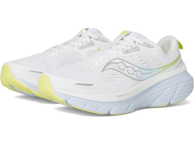 (取寄) サッカニー レディース ガイド 18 Saucony women Guide 18 White/Ice Melt