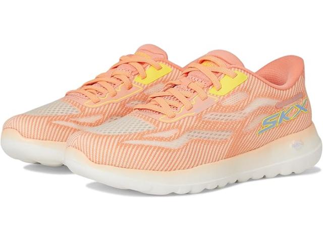 (取寄) スケッチャーズ パフォーマンス レディース ゴー ウォーク ジョイ ハンズ フリー スリップ-インス SKECHERS Performance women Go Walk Joy Lynzee Hands Free Slip-Ins Peach