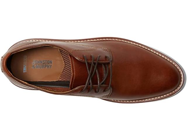 (取寄) ジョンストン&マーフィー メンズ アップトン プレーン トゥ Johnston & Murphy men  Upton Plain Toe Tan Full Grain