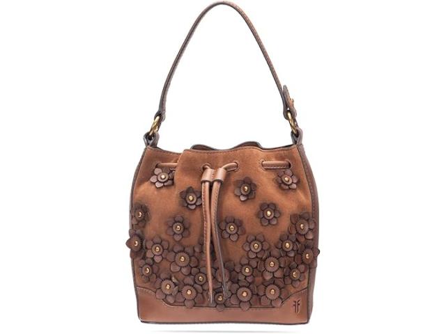 (取寄) フライ レディース メリッサ フローラル バケット Frye women Melissa Floral Bucket Cognac