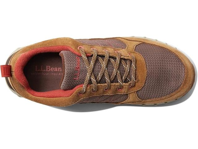 (取寄) エルエルビーン メンズ スノー スニーカー 5 ロウ ウォーター レジスタント インサレーテッド レースアップ L.L.Bean men  Sneaker 5 Low Water Resistant Insulated Lace-Up Dark Cocoa/Dark Earth