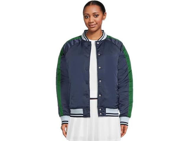 (取寄) ビーチライオット レディース ボンバー ジャケット Beach Riot women Bomber Jacket Ivory Color-Block