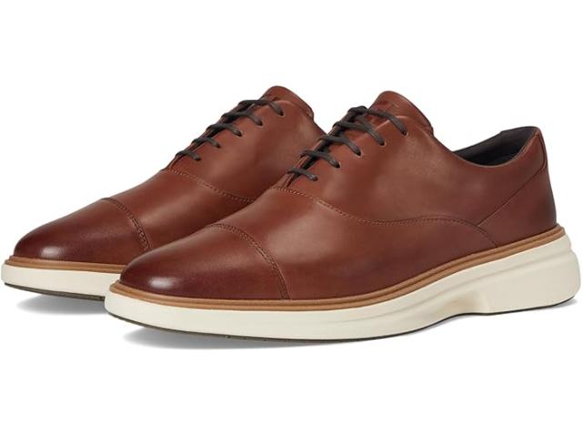 (取寄) コールハーン メンズ オリジナルグランド キャップトゥ オックスフォード Cole Haan men Originalgrand Cityspectre Captoe Oxfords British Tan/Natural/Light Sesame