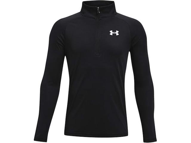 (取寄) アンダーアーマー キッズ ボーイズ テック 2.0 1/2 ジップ (ビッグ キッズ) Under Armour Kids boys Under Armour Kids Tech 2.0 1/2 Zip (Big Kids) Black/Whiteの通販は 11,550円