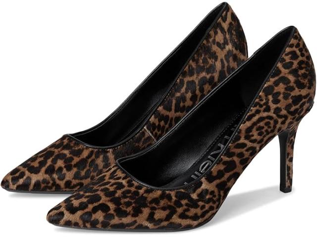 (取寄) カルバンクライン レディース    women Gaylely Dark Natural/Leopard Multi