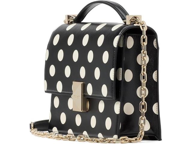 (取寄) ケイトスペード レディース デコ ドット チェイン ストラップ ショルダー バッグ Kate Spade New York women Deco Dot Chain Strap Shoulder Bag Black Multi