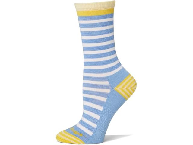 (取寄) ダーンタフバーモント レディース モルガン クルー ライトウェイト Darn Tough Vermont women Morgan Crew Lightweight Country Blue