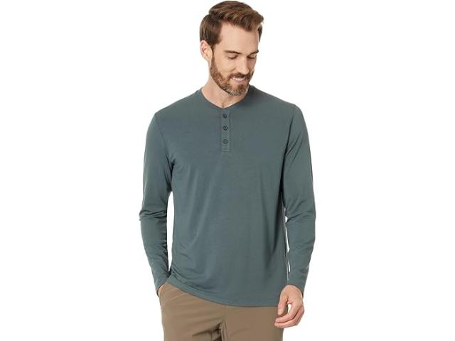 (取寄) フリーフライ メンズ バンブー フレックス ロング スリーブ ヘンリー Free Fly men Bamboo Flex Long Sleeve Henley Midnight