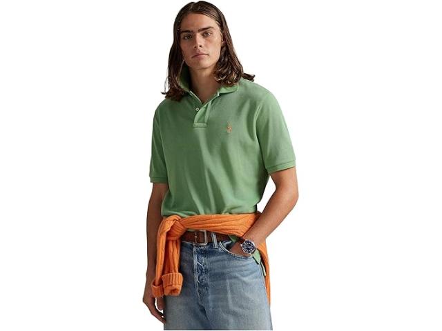 (取寄) ラルフローレン メンズ クラシック フィット メッシュ ポロ シャツ Polo Ralph Lauren men Classic Fit Mesh Polo Shirt Outback Green