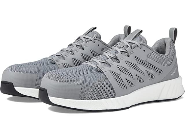 (取寄) リーボック ワーク メンズ フュージョン フレックスウィーブ ワーク エー コンプ トゥ Reebok Work men Reebok Work Fusion Flexweave Work EH Comp Toe Light Grey