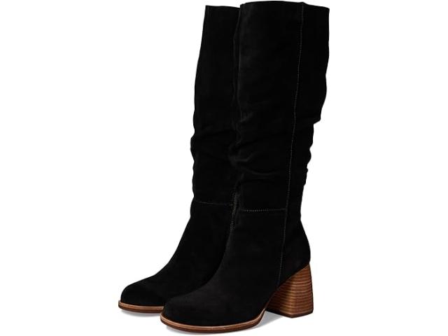 (取寄) コークイーズ レディース アボット Kork-Ease women Abbott Black Suede