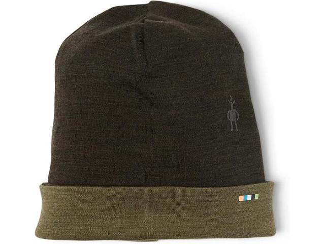 (取寄) スマートウール サーマル メリノ リバーシブル カフド ビーニー Smartwool Thermal Merino Reversible Cuffed Beanie North Woods Heather