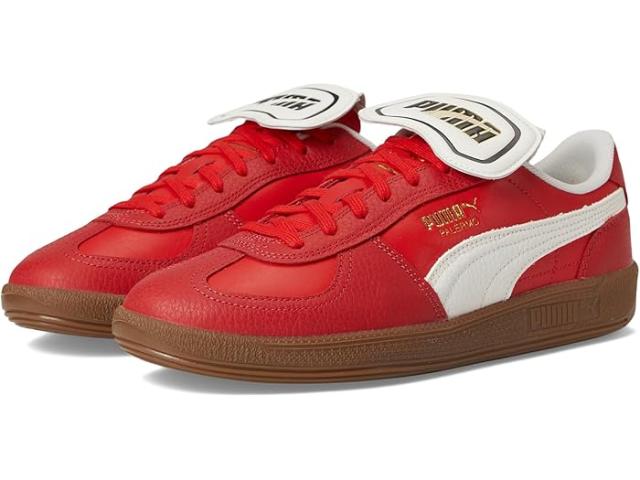(取寄) プーマ メンズ パレルモ プレミアム シューズ PUMA men Palermo Premium Shoes For All Time Red/Warm White