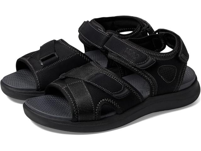(取寄) ナン ブッシュ メンズ リオ ビスタ リバー スライド サンダル Nunn Bush men Rio Vista  Slide Sandal Black