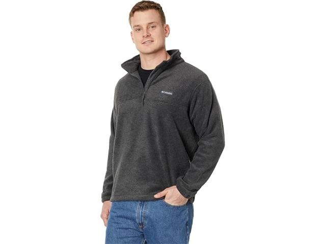 (取寄) コロンビア メンズ ビッグ アンド トール スティーンズ マウンテン 1/2 ジップ Columbia men Columbia Big & Tall Steens Mountain 1/2 Zip Charcoal Heather