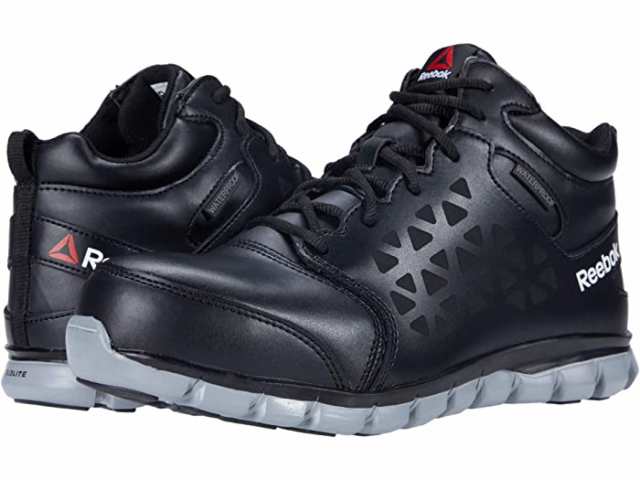 (取寄) リーボック ワーク メンズ サブライト クッション ワーク ミッド コンプ トゥ エー Reebok Work men  Sublite Cushion Work Mid Comp Toe EH Black/Greyの通販は