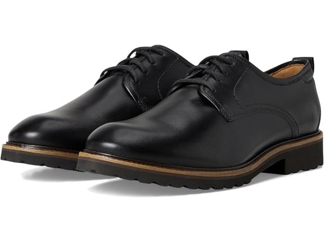 (取寄) サミュエル ハバード メンズ フェザーライト ファウンダー オックスフォード Samuel Hubbard men Featherlight Founder Oxford Black Tumbled Leather