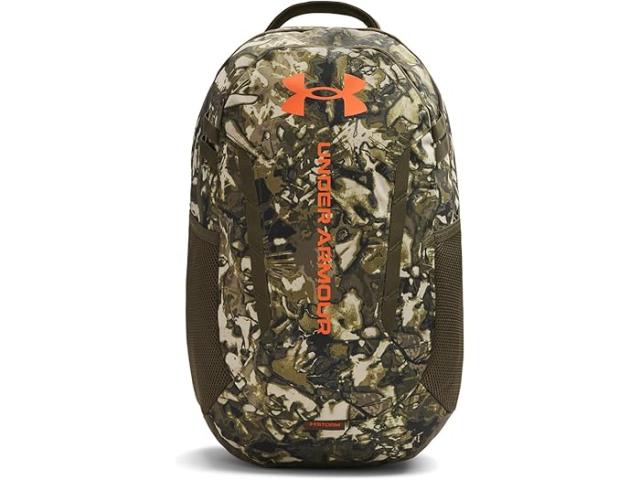 (取寄) アンダーアーマー ハッスル 6.0 バックパック Under Armour Hustle 6.0 Backpack Expedition Green/Expedition Green/Orange Base