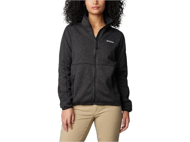 (取寄) コロンビア レディース セーター ウェザー フル ジップ リ Columbia women Columbia Sweater Weather Full Zip II Black Heather