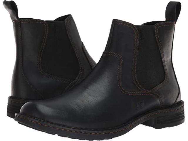 (取寄) ボーン メンズ ヘムロック Born men  Hemlock Black Full Grain