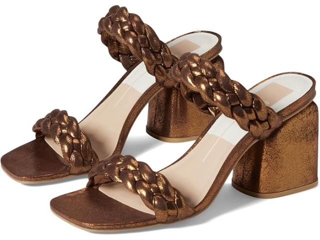 (取寄) ドルチェヴィータ レディース ウーブン Dolce Vita women Netra Woven Bronze Suede Stella