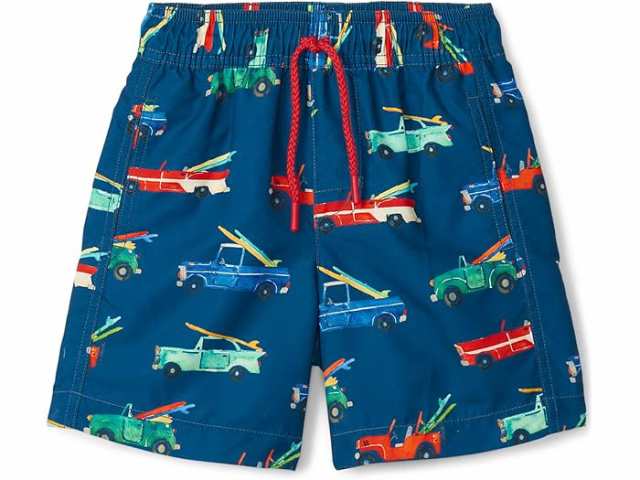 (取寄) ハットレイ キッズ ボーイズ サーフ カーズ スイム トランクス (トドラー/リトル キッズ/ビッグ キッズ) Hatley Kids boys Surf Cars Swim Trunks (Toddler/Little Kids/Big Kids) Blueの通販は
