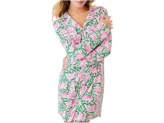 (取寄) リリー ピュリッツァー レディース ブローナ Pj スリープドレス Lilly Pulitzer women Brona PJ Sleepdress Pink Quartz
