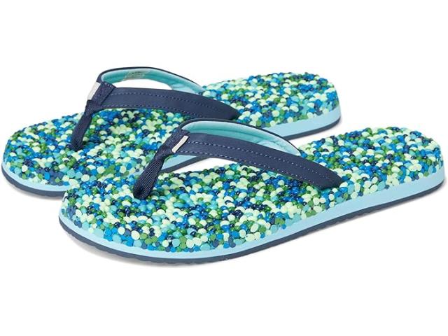 (取寄) サヌーク レディース  Sanuk women Bubblecush Navy Multi