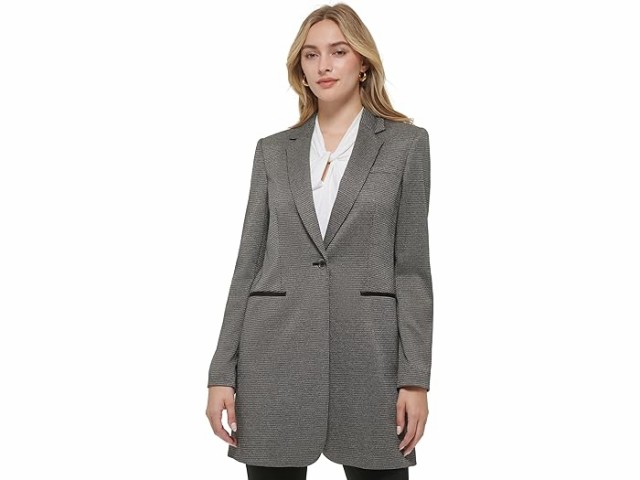 (取寄) トミーヒルフィガー レディース ワン-ボタン トッパー Tommy Hilfiger women Tommy Hilfiger One-Button Topper Black/Khakiの通販は
