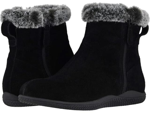 (取寄) ソフトウォーカー レディース アンクル ブーツ アンド ブーティ SoftWalk women SoftWalk Ankle Boots and Booties Black Suedeの通販は