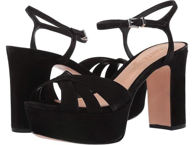 (取寄) シュッツ レディース キーファ Schutz women Schutz Keefa Black Nubuck