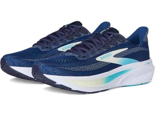 (取寄) ブルックス レディース ゴースト 17 Brooks women Ghost 17 Navy/Green/Turquoise