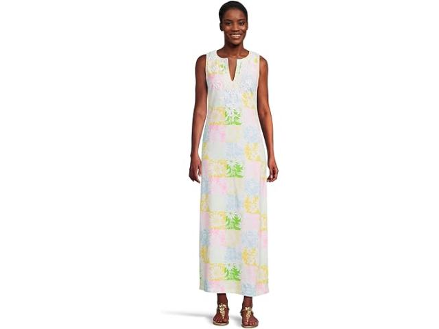 (取寄) リリー ピュリッツァー レディース ライナ マキシ ドレス Lilly Pulitzer women Raina Maxi Dress Multi Via Sunny Sunflowers