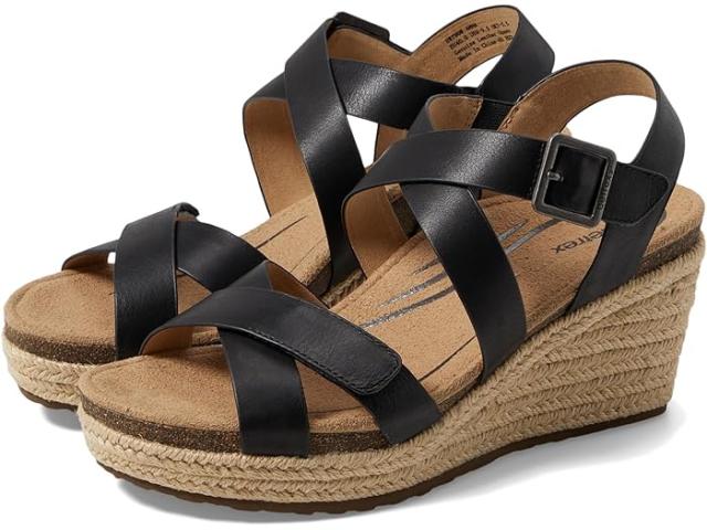 (取寄) エイトレックス レディース アンナ Aetrex women Aetrex Anna Black