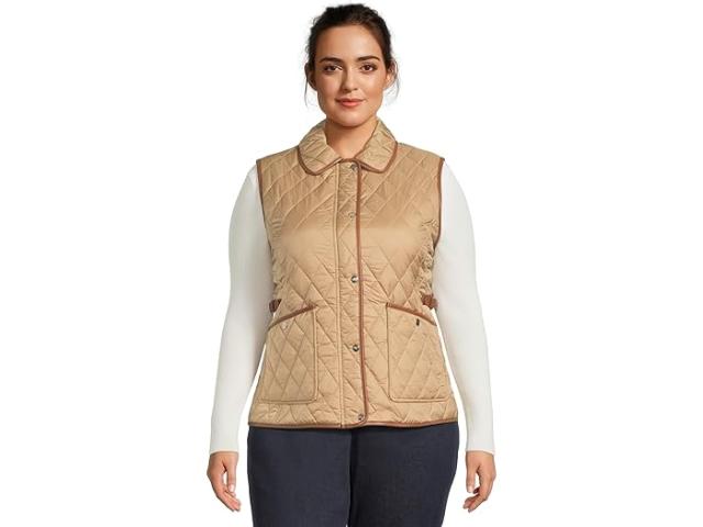 (取寄) ローレン ラルフローレン レディース ベスト w サイド タブズ 25 Lauren Ralph Lauren women Vest W Side Tabs 25