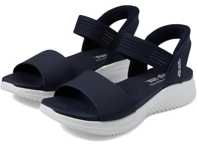 (取寄) スケッチャーズ レディース ウルトラ フレックス 3.0 - サマービル ハンズ フリー スリップ-インス SKECHERS women Ultra Flex 3.0 - Summerville Hands Free Slip-Ins Navy