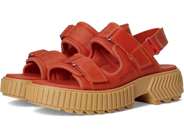 (取寄) ソレル レディース オナ マルチストラップ ミッド サンダル SOREL women Ona Ave Multistrap Mid Sandals Tuscan/Aura