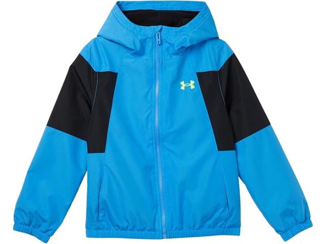 (取寄) アンダーアーマー キッズ メンズ マナタウグ ウィンドブレーカー ジャケット Under Armour Kids men Manataug Windbreaker Jacket Blue Atlantis